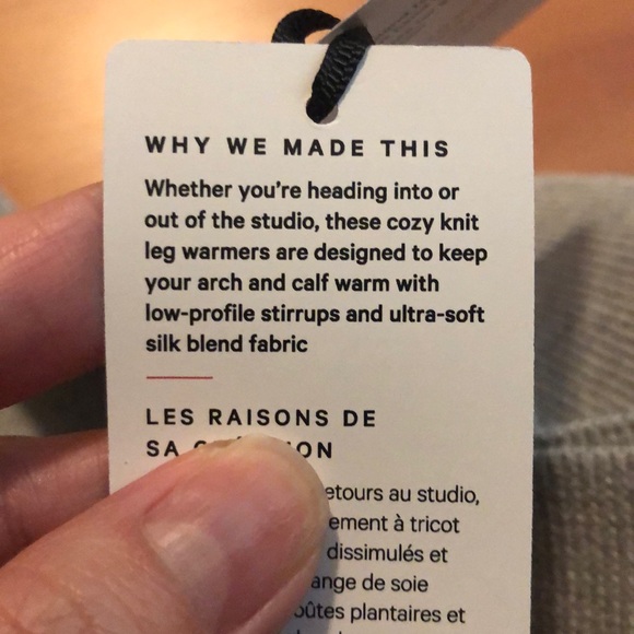 Lululemon Leg Warmer - Picture 4 of 5